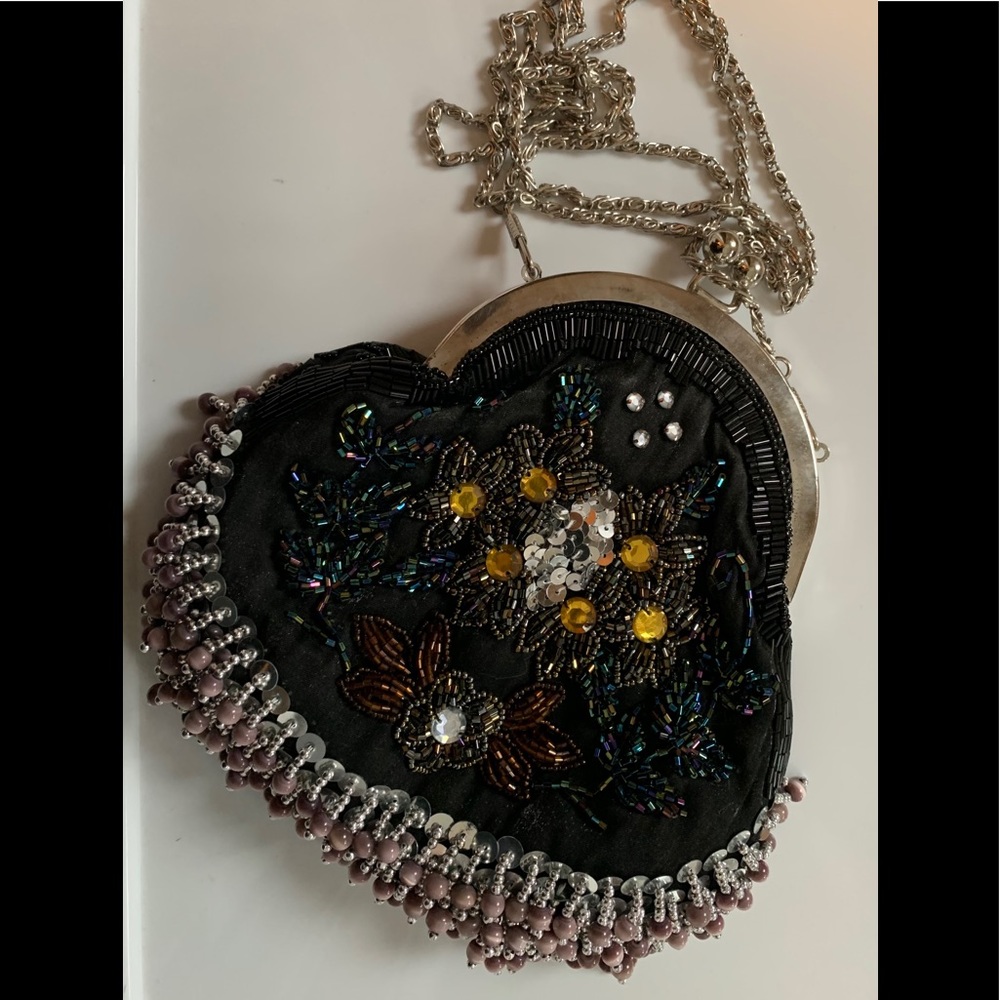 Vintage Exclusive Quality - Black with Glass Beads